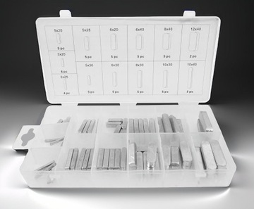 СИСТЕМА ПРЯМЫХ КЛИНОВ ДЛЯ УСТАНОВКИ СТУПИЦ ШКИВОВ НАБОР ПРЯМЫХ КЛИНОВ 60e