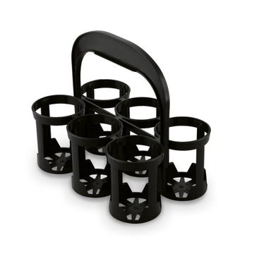 Корзина для бутылок-контейнер с ручкой CARRIER с РУЧКОЙ на 6 бутылок