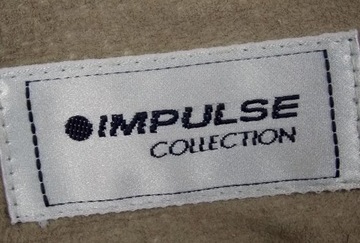 IMPULSE kozuch skórzany damski krótki S/M