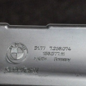BMW 2 COUPE PRAVÁ STRANA PLASTOVÝ DRŽÁK NA SPODNICE F22 7268074 2016