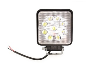 LAMPA ROBOCZA 9LED 110x110 35W FLAT 9-36V