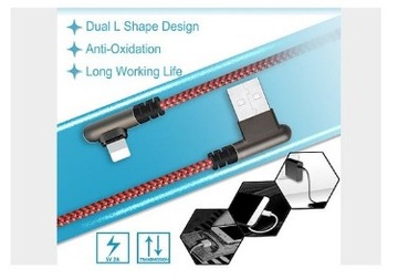 Кабель для зарядки USB-разъем iPhone iPod IPAD 1 м (4121)