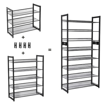 МЕТАЛЛИЧЕСКАЯ ПОДСТАВКА ДЛЯ ОБУВИ LOFT, 5 ПОЛОК