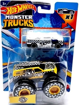TAXI Samochodzik + Autko Hot Wheels Monster Trucks