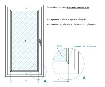 Roleta Plisa THERMO Bezinwazyjna 57 x 150