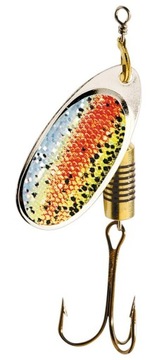 Błystka DAM Effzett Nature 3D rozm.1/3g, Rainbow T