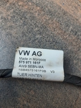 CUPRA ATECA SVAZEK INSTALACE DVEŘE PRAVÝCH ZADNÍ 5Q0971161F