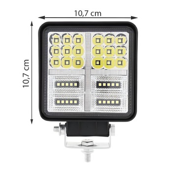 ЛАМПА 38 СВЕТОДИОДНАЯ ГАЛОГЕННАЯ РАБОЧАЯ ПРОЖЕКТОР 177ВТ 12В-24В