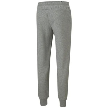 PUMA Spodnie męskie Essential Logo Pants szare L