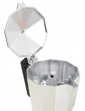 АЛЮМИНИЕВАЯ КОФЕВАРКА 300 МЛ ГАЗОВАЯ И ЭЛЕКТРИЧЕСКАЯ ПЛИТА