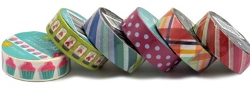OZDOBNA TAŚMA SAMOPRZYLEPNA PAPIEROWA WYTRZYMAŁA