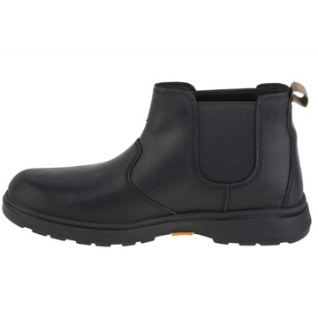 Czarne Skóra naturalna Buty Timberland r.44,5