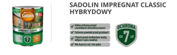 SADOLIN Пропитка классический гибрид черное дерево 2,5л