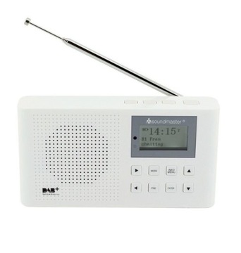Mini radio Soundmaster DAB160WE biały