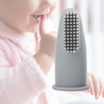 Прозрачная детская зубная щетка