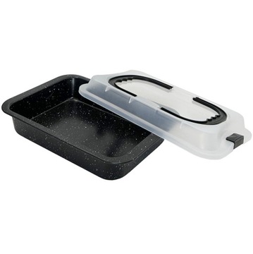 ПРЯМОУГОЛЬНЫЙ ПРОТИВЕНЬ С КРЫШКОЙ 36 см X 24,5 см