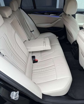 BMW Seria 5 G30-G31 Touring Facelifting 2.0 520d 190KM 2021 BMW Seria 5 520d Luxury Line KAMERA AMBIENTE serwisowany Bezwypadkowy, zdjęcie 33
