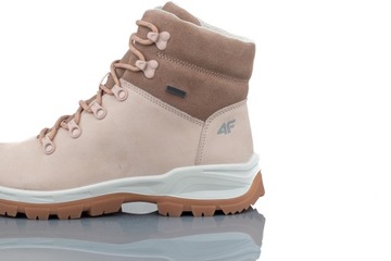 ЖЕНСКАЯ ЗИМНЯЯ ВОДОНЕПРОНИЦАЕМАЯ ОБУВЬ 4F РОЗОВАЯ R-38
