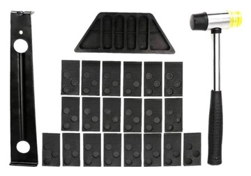 33el. ZESTAW DO MONTAŻU PANELI PODŁÓG Do Układania Panel Podłoga Montażowy