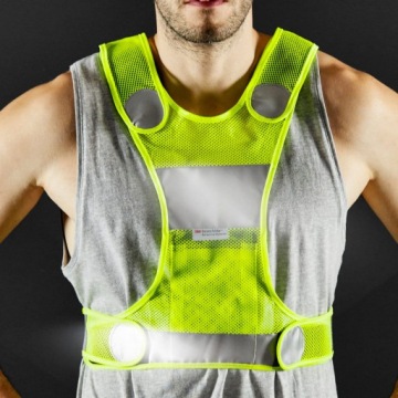 Светоотражающий ремень премиум-желтого цвета 3М, размер XL/XXL, 180 см