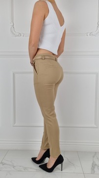 ЭЛЕГАНТНЫЕ ЖЕНСКИЕ БРЮКИ-СИГАРИЛЕТЫ Ремень ФРЕЗИЯ