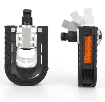 1 PARA SKŁADANYCH PEDAŁÓW ROWEROWYCH ALUMINIOWE SKŁADANE PEDAŁY ROWEROWE