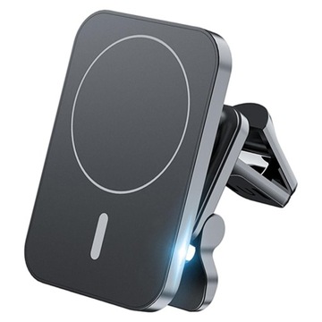 АВТОДЕРЖАТЕЛЬ QI БЕСПРОВОДНОЕ ЗАРЯДНОЕ УСТРОЙСТВО для MAGSAFE для IPHONE 15W