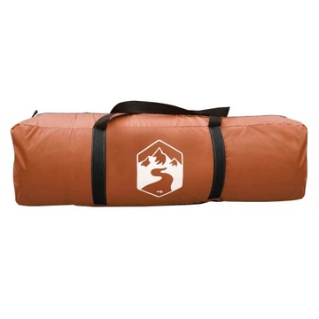 Семейная палатка vidaXL на 6 человек, водонепроницаемая, серого и оранжевого цвета 94345