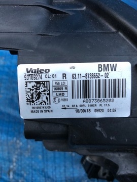 MINI F54,F55,F56,F57 СВЕТОДИОДНЫЕ ПЕРЕДНИЕ ФОНАРИ LCI LIFT