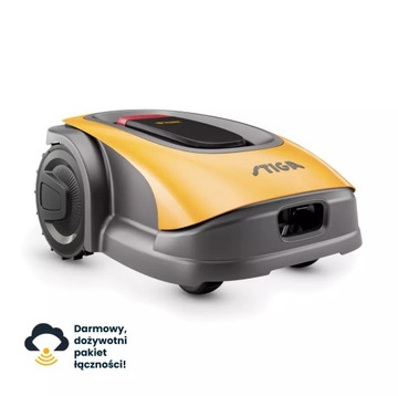 STIGA A 300 ROBOT KOSZĄCY AUTONOMICZNY BLUETOOTH WIFI PAKIET DANYCH B/L