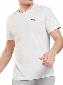 KOSZULKA REEBOK męska 100054977 biała t shirt podkoszulek L