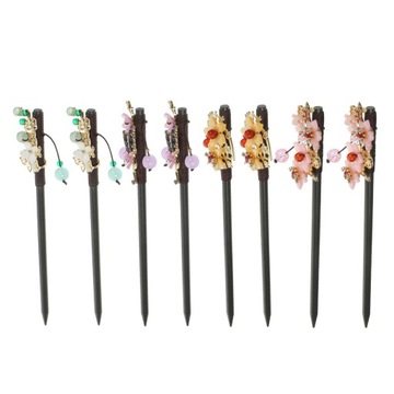 AKCESORIA DO WŁOSÓW DREWNIANYCH W STAROŻYTNYM STYLU