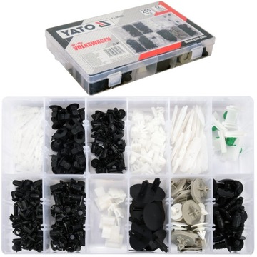 SPINKI SAMOCHODOWE VOLKSWAGEN KOMPLET 255 SZT YATO