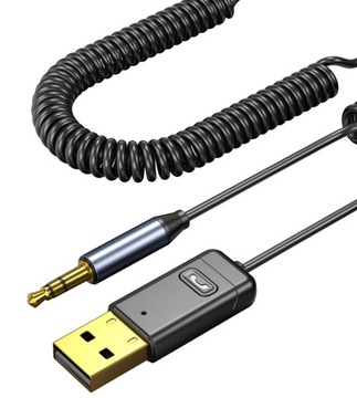 ADAPTER ODBIORNIK AUDIO BLUETOOTH 5.0 DO USB AUX