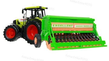 Traktor z siewnikiem SIEWNIK Skręt Napęd Ruch Zc