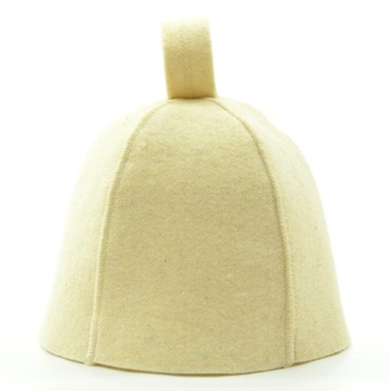 czapka do sauny -DZWONEK - wełniana unisex - XXL
