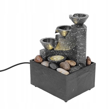СВЕТОДИОДНЫЙ ДОМАШНИЙ СТОЛНЫЙ ФОНТАН ROCKERY ДЛЯ ВАШЕГО СТОЛА