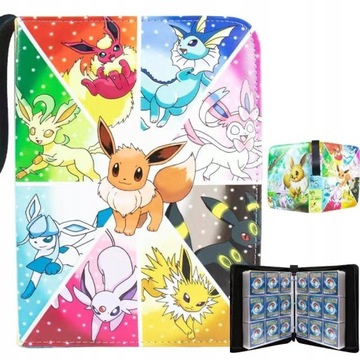 100 SZT KARTY ALBUM POKEMON ZESTAW KOLEKCJONERSKI