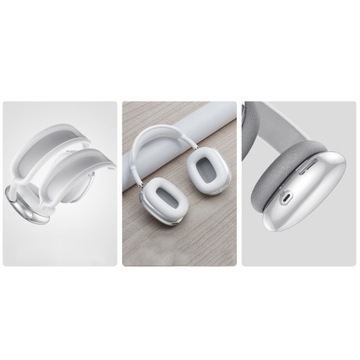 ЗАЩИТНЫЙ ЧЕХОЛ ТПУ ДЛЯ APPLE AIRPODS MAX – ПРОЗРАЧНЫЙ И МЯГКИЙ