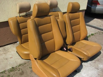 Mercedes W124 S124 Kombi Fotele przednie + Kanapa