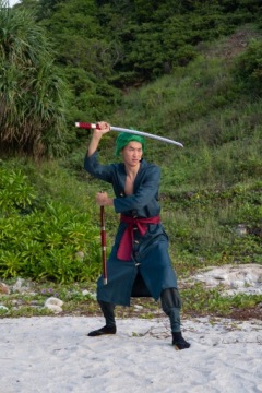 Меч катана Roronoa Zoro Sandai Kitetsu One Piece Wooden JT10513-2