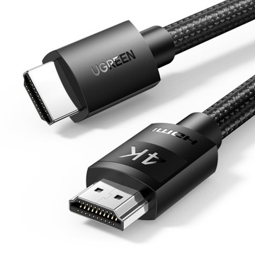 UGREEN MOCNY KABEL PRZEWÓD WIDEO HDMI 2.0 HDR FULL HD 2K 4K 60HZ 18GB/S 1M