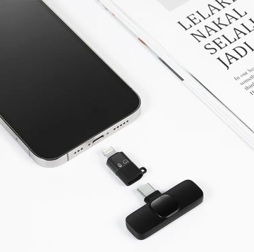 2 беспроводных петличных микрофона USB-C ANDROID IOS