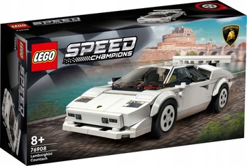 LEGO SPEED CHAMPIONS Lamborghini Countach 76908 БРИЛЛИАНТНАЯ РЕПЛИКА