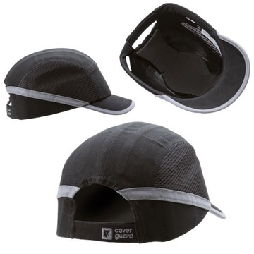 Lekki Kask Hełm ABS Czapka z Daszkiem COVERGUARD