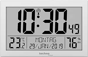 Technoline Zegar cyfrowy ścienny WS8016 BLADE HOME USZKODZONY