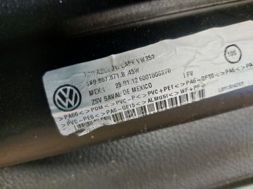 ROLETA KUFRU GOLF VI KOMBI 08-12 1K9867871B