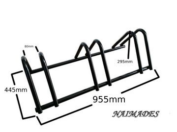 БАГАЖНИК ДЛЯ ВЕЛОСИПЕДОВ 3 ПОЗИЦИИ, ЧЕРНЫЙ МЕТАЛЛ НАИМАДЫ