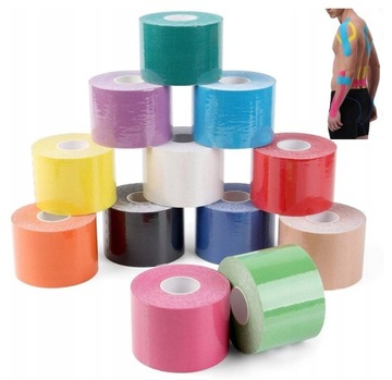TAŚMA TEJP KINESIOTAPING TAPE TEJPY PLASTRY 12x