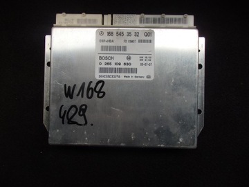 Sterownik Moduł ESP Mercedes Benz W168 1685453532